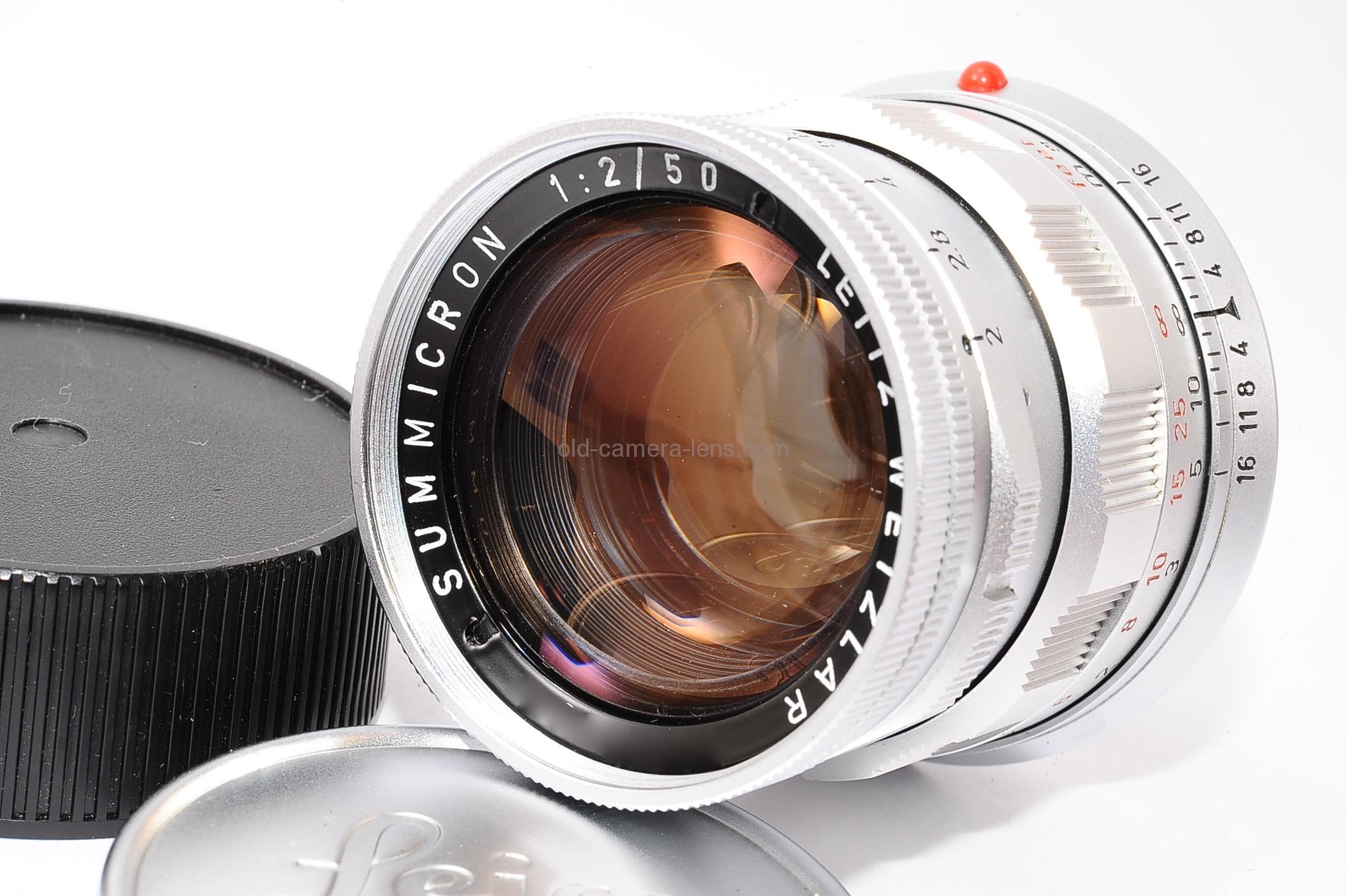 ライカ ズミクロン 第一世代 固定鏡胴 (Leica Summicron) 50mm F2 / 1st Rigid | 神玉レンズ大百科