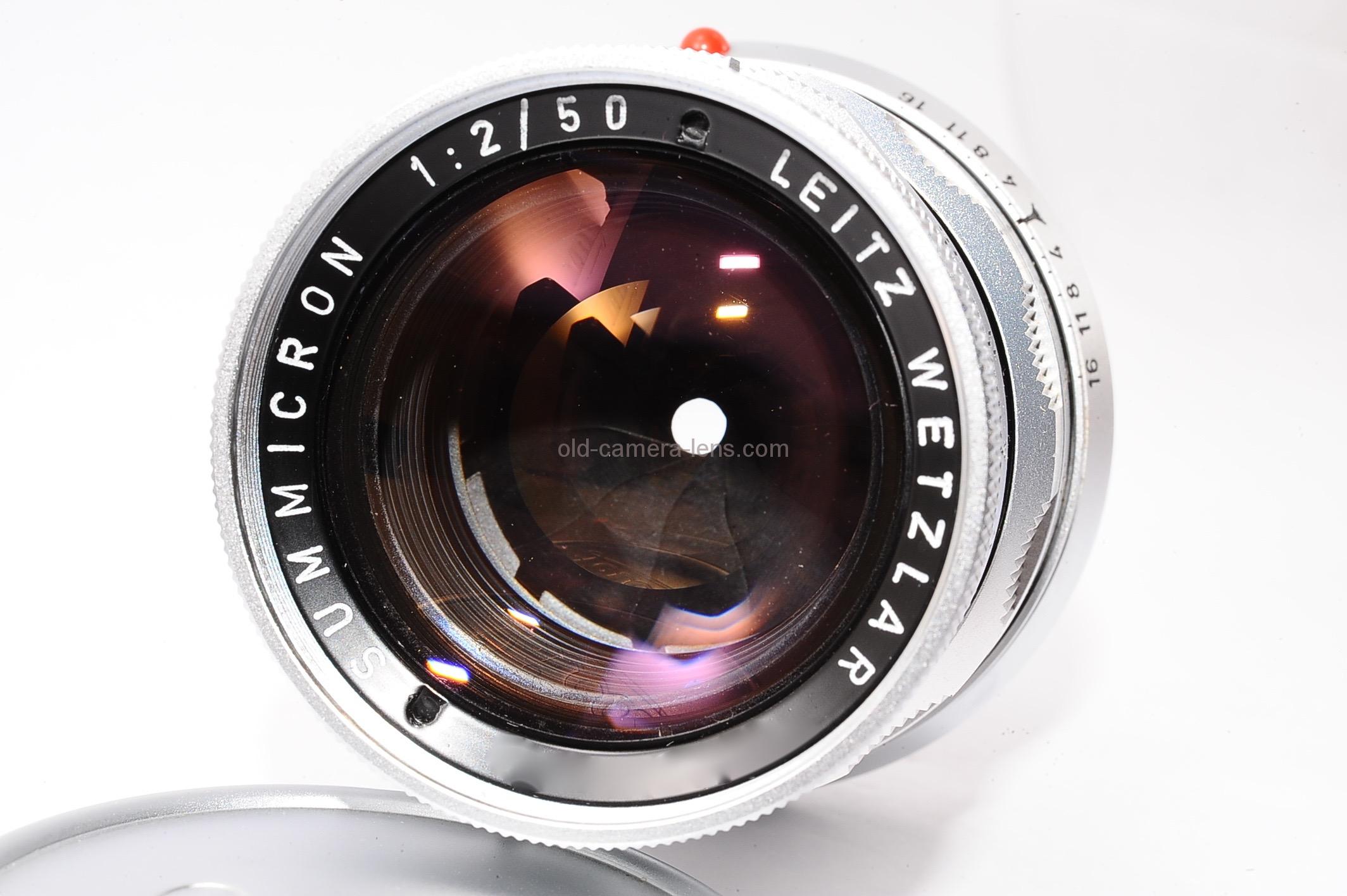 ライカ ズミクロン 第一世代 固定鏡胴 (Leica Summicron) 50mm F2 