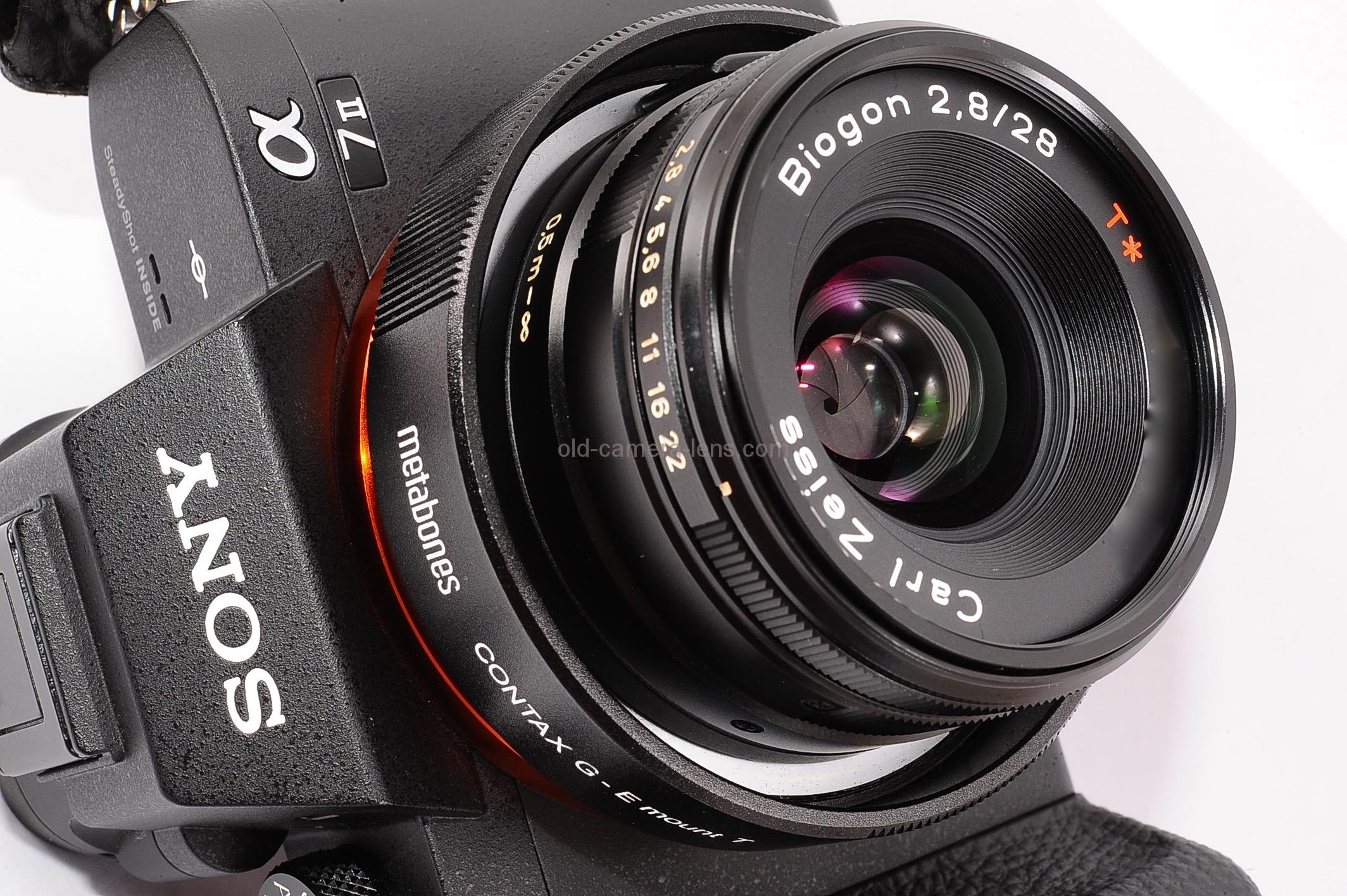 カメラ レンズ(単焦点) カールツァイス ビオゴン (Carl Zeiss Biogon) 28mm F2.8 | 神玉レンズ 