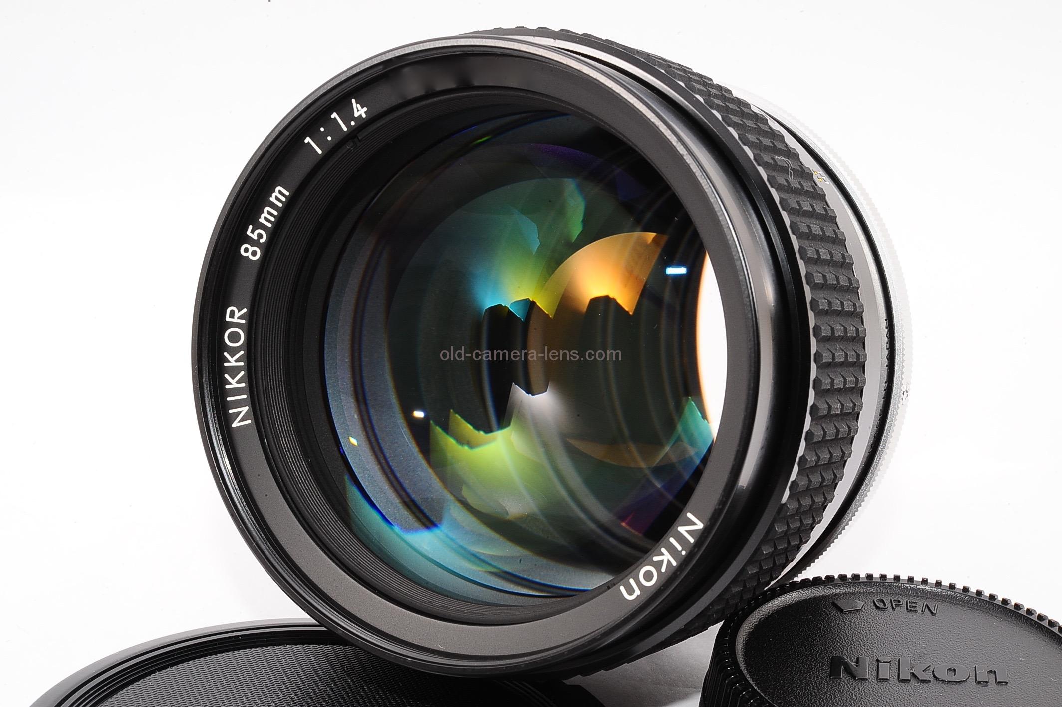 ニコン Nikon Ai-S NIKKOR 85mm F1.4 - レンズ(単焦点)