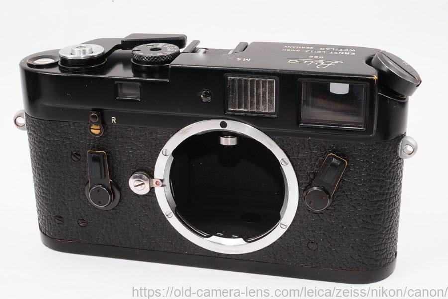 カメラ フィルムカメラ ライカ M4 ブラックペイント(Black Paint) | 神玉レンズ大百科